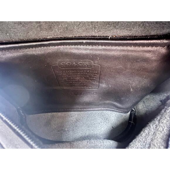 Vintage Coach Waistpack Fanny pack Black - Picture 8 of 13